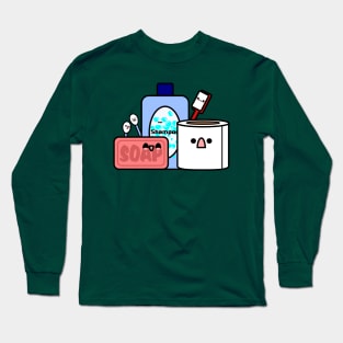 Chibi Toiletries Long Sleeve T-Shirt